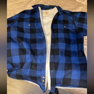 Redhead Brand fleece lined shirt jacket